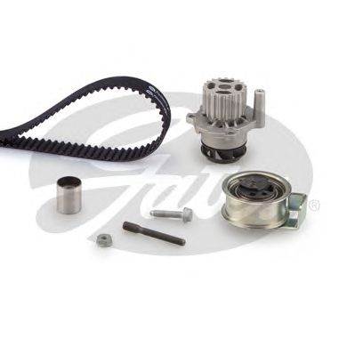 GATES KP15569XS-2 - Vízpumpa + fogasszíj készlet AUDI SEAT SKODA VW