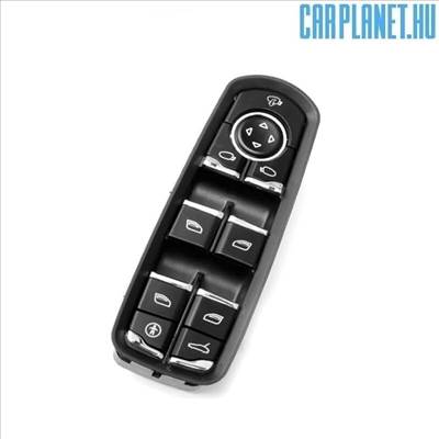 Porsche Panamera Macan Cayenne ablakemelő kapcsoló sofőr bal első - gyerekzár