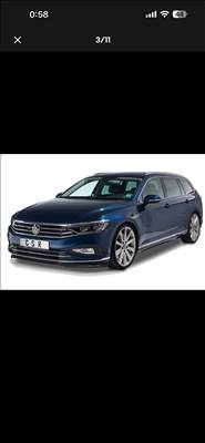 Volkswagen Passat B8 B8 Csésze spoiler ajak elulső