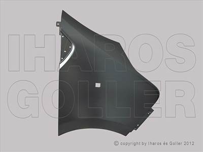 Fiat Talento 2016-2021 - Első sárvédő jobb, oldalvillogós