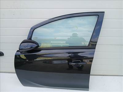 16986 Opel Corsa E 2014-2019 Bal első Ajtó Fekete Z22c