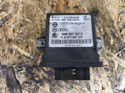 VW lámpa fényszóró vezérlő elektronika AFS modul 5m0907357c