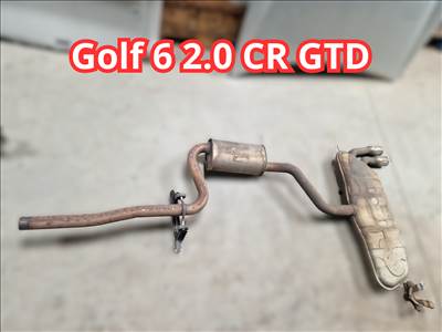 Volkswagen Golf VI 2.0 CR GTD komplett kipufogó (29285) 1k0253411br