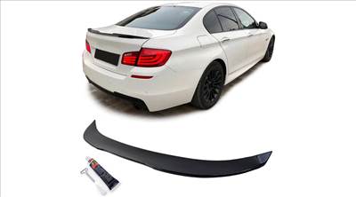 BMW F10 limousine Ducktail stílusú lakkozott fekete csomagtartó spoiler