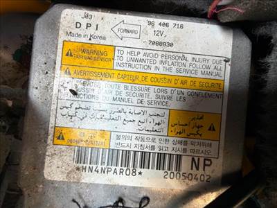 Daewoo Nubira II Légzsák Elektronika *157225* 96406716