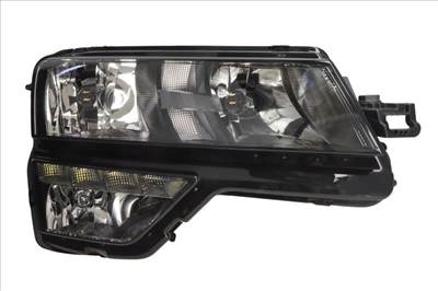 Skoda Karoq 2017.08.01-2022.02.27 utángyártott új jobb első fényszóró H7/H1/LED (motorral) DEPO 57b941016