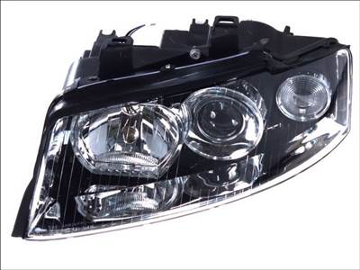 Audi A4 B6 2001.01.01-2004.10.31 utángyártott új bal első fényszóró D1S/H7 (motor és elektr. nélkül) DEPO 8e0941029q