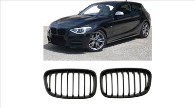 BMW F20 F21 2011-2015 lakkozott fekete Performance stílusú vese