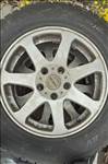  5x114.3 16" használt Enzo alufelni, rajta 215/65 használt Kumho téli gumi 