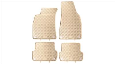 AUDI A4 B6 8E B7 8H Geyer Prémium beige - bézs gumiszőnyeg szett patenttal