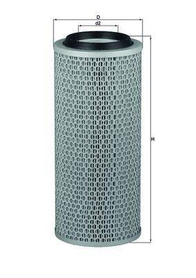 légszűrő MAHLE LX 200 for FORD, DEUTZ, STEYR, DEMAG, …