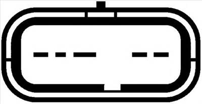 HELLA 8ET 009 142-101 - légmennyiségmérő CITROËN FIAT LANCIA PEUGEOT