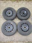  5x108 Ford 15" használt (gyári felni) lemezfelni, rajta 195/65 használt Kleber téli gumi gumi