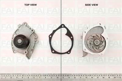 FAI AutoParts WP6327 - vízpumpa MITSUBISHI NISSAN OPEL RENAULT VAUXHALL VOLVO