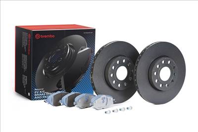 Fék készlet, tárcsafék BREMBO KT 08 024 for AUDI, VW, SKODA