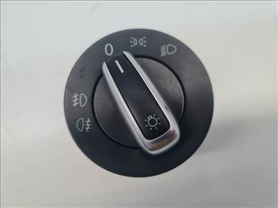 Volkswagen Golf VI króm világítás kapcsoló (33375) 3c8941431c