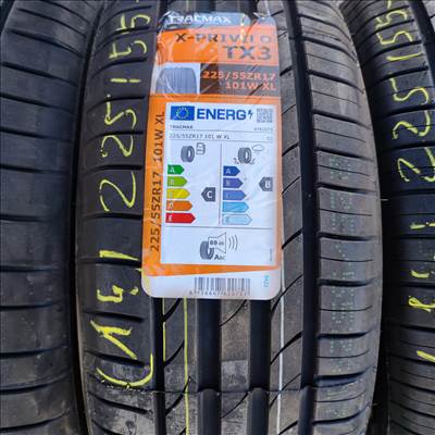  225/55 R17 ÚJ! Tracmax nyári gumi 40000ft a 2db/14/