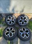  5x114.3 lyukosztású 17" Dacia újszerű (gyári felni) alufelni, rajta 215/60  Bridgestone nyári gumi