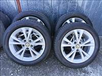  5x110 lyukosztású 16" használt alufelni, rajta 205/55 használt nyári gumi gumi 