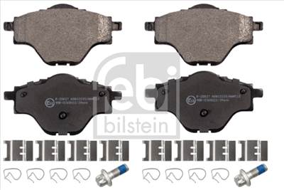 FEBI BILSTEIN 116242 - fékbetétkészlet, tárcsafék CITROËN DS OPEL PEUGEOT VAUXHALL