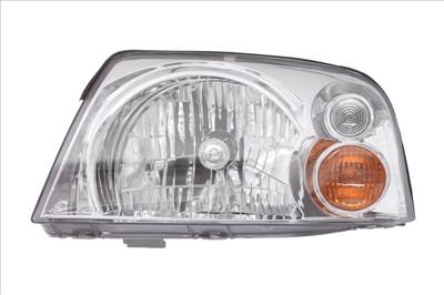 Hyundai Atos 2004-2014 utángyártott új bal első fényszóró H4 (belülről áll. is) DEPO 9211005520