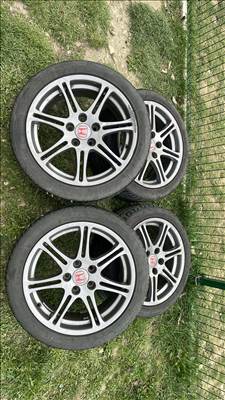  17" használt (gyári felni) alufelni, rajta 215/45 újszerű Taurus nyári gumi gumi 