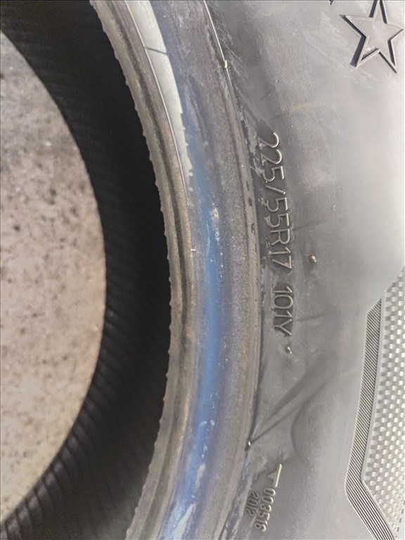 225 55 17 hankook 225/55 R 17 nyári gumi 2 db  4. kép