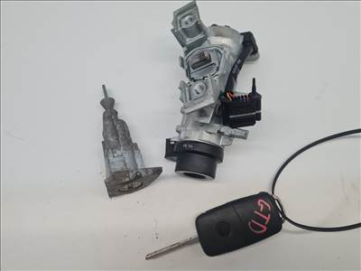 Volkswagen Golf VI gyújtáskapcsoló zárhengerrel és kulcsokkal (33380) 1k0905865a 1k0905851b
