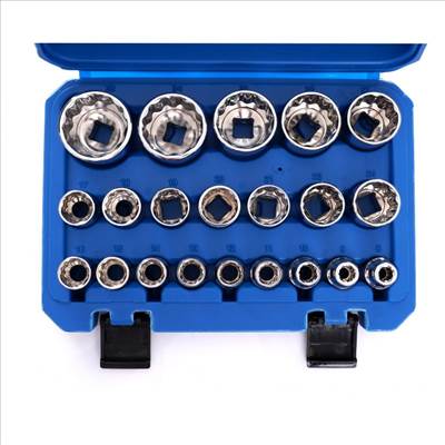 Dugókulcs készlet 21 darabos 12 szög 8-36mm