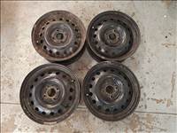 15" 4x100 Nissan, Renault lemezfelni szett!