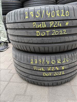  275/4020" újszerű Pirelli P-Zeró PZ4 RFT* 2db 