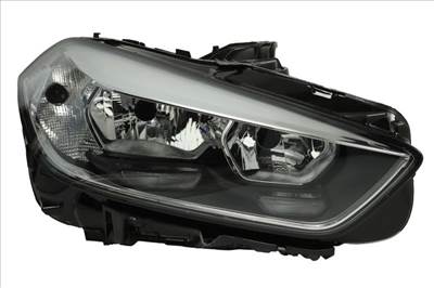 BMW 1 F40 2019- utángyártott új jobb első fényszóró 2H7+LED (motorral) DEPO 63117214914