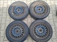  Golf VI 5x112 15" gyári lemezfelni, 195/65 Hankook téli gumi (32154)