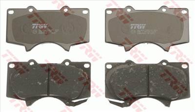 Toyota Land Cruiser 120 Első fékbetét szett (Gyári m. TRW)