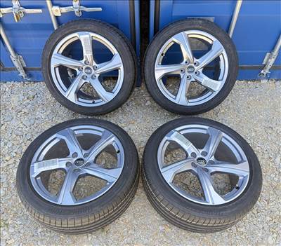  Új Audi A6 C8 4K 19 coll nyári szett gyári alufelni 245/45R19 Bridgestone dot24 nyári gumi 