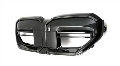 BMW G60 G61 2023- lakkozott fekete G90 M5 stílusú vese