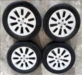  Gyári Kia 16"-os alufelni 4x100-as, rajta 195/55 R16 újszerű Michelin Primacy 4 nyári gumi