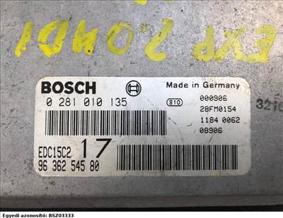 Fiat Scudo 2.0Jtd  RHX<br />Expert 2.0Hdi 9636254580