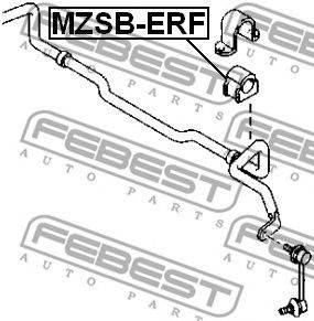 FEBEST MZSB-ERF - Stabilizátor szilent MAZDA