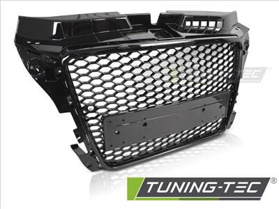 Audi A3 (8P) 8P AUDI A3 (8P) SPORT 08-12 Fényes Fekete PDC hűtőrács  grau93
