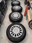  5x108 lyukosztású 16" új lemezfelni, rajta 215/65 új Bridgestone nyári gumi  + disztárcsával eladó!