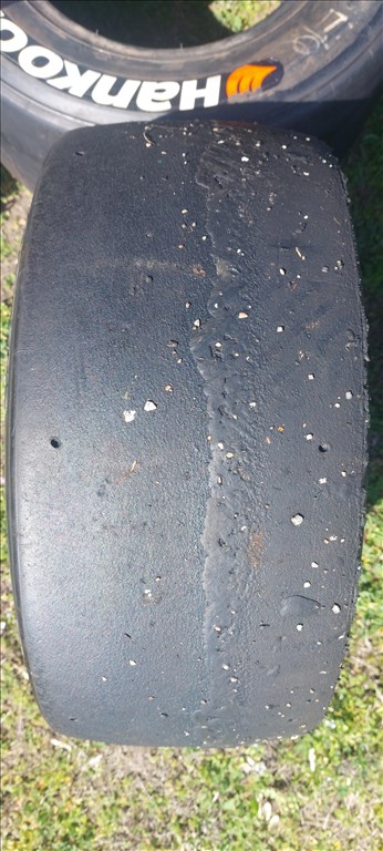  13" használt Hankook versenygumi gumi 2. kép
