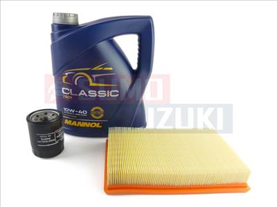 Suzuki Wagon R 1,0-1,3 benzines (NEM VVT motoros) 10W40 Mannol olajszűrő szett 