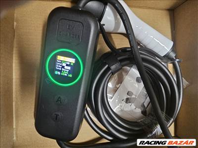 Eladó új 5m EVSE EV töltő Type 2 1 fázis (3, 6kw) 8-16A EU dugó elektromos járműhöz
