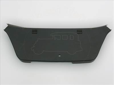 Opel Astra H 2003-2012 - borítás, csomagtérfedél alsó, fekete, 5ajtós