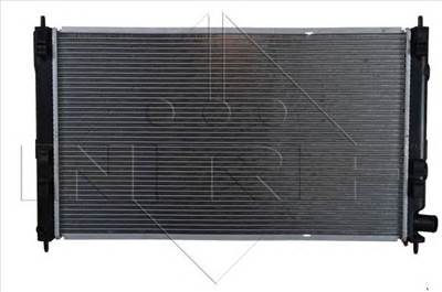 NRF 53593 - Vízhűtő (Hűtőradiátor) CITROËN MITSUBISHI PEUGEOT