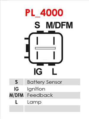 AS-PL A6352 - generátor TOYOTA