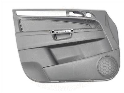 Opel Zafira B/2 2007-2011 - kárpit, bal oldali első ajtó, elektromos ablakhoz, antracit, kivéve opc