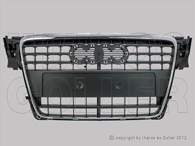 Audi A4 2007-2012 - Hűtődíszrács króm kerettel