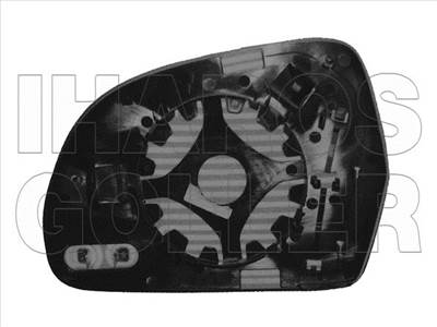 Audi A6 2008-2011 - Tükörlap cserélhető jobb, domb., fűth.